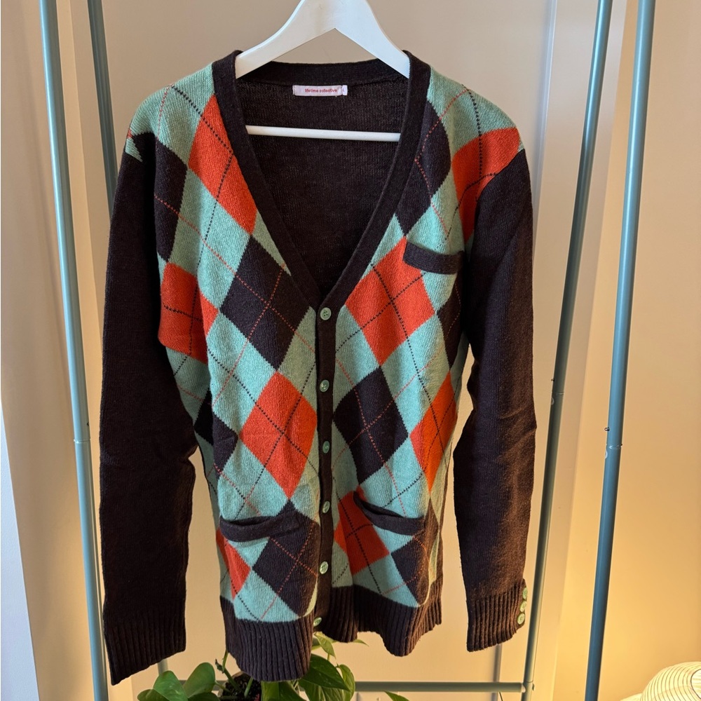Argyle Cardigan